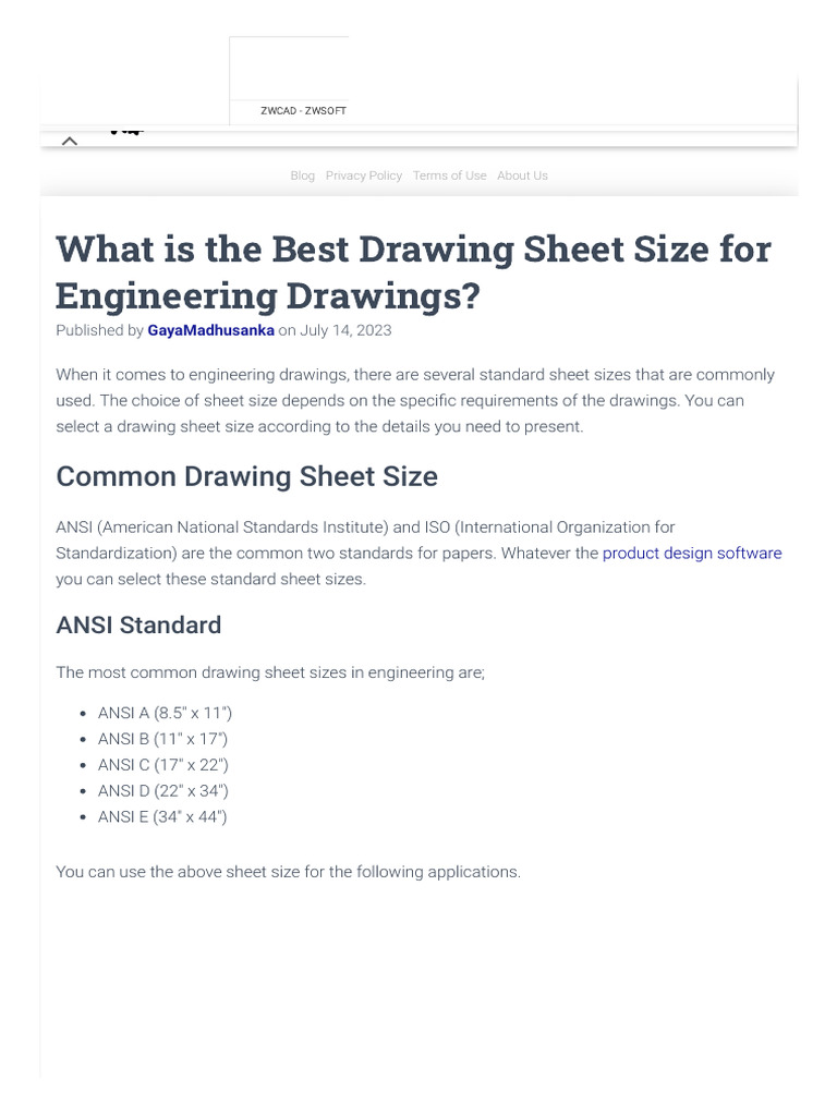 Engineering Drawing | PDF