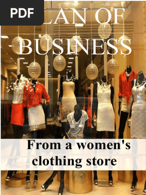 Business Plan for a Women's Clothing Store