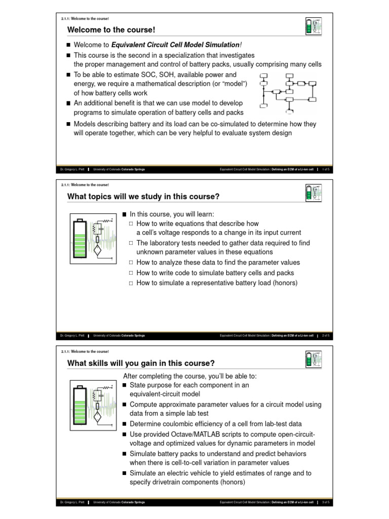 2.equivalent Circuit Modelling | PDF | Lithium Ion Battery | Electrical ...