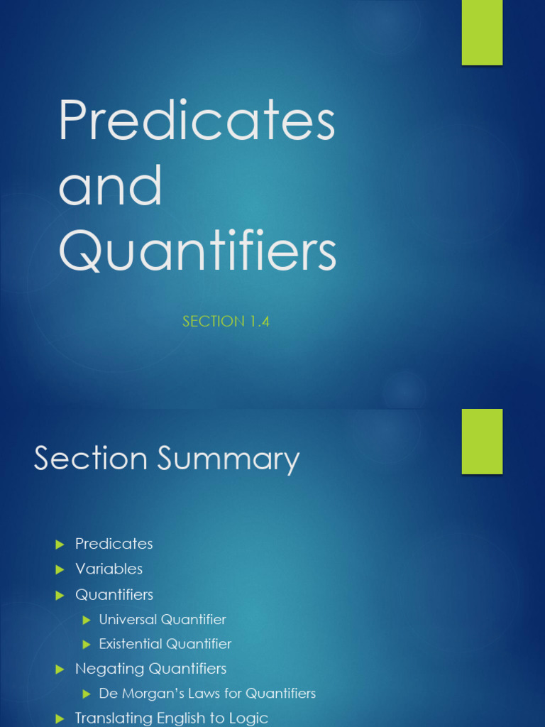 Logic and Proofs - 3 | PDF | First Order Logic | Proposition