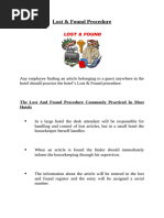 Lost Found Policy Pdf Security Computing And Information Technology