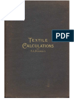 Textile Calculations Com
