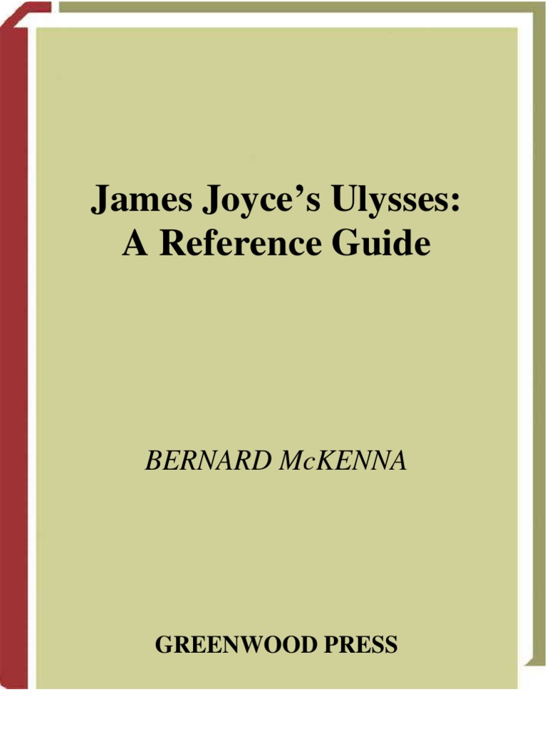word index to james joyce's ulysses