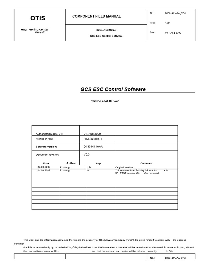 GCS ESC Control Software Manual | PDF | Parameter (Computer Programming ...