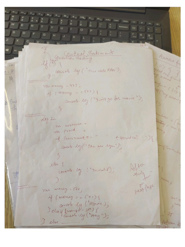 Unit - 3 Javascript Notes | PDF