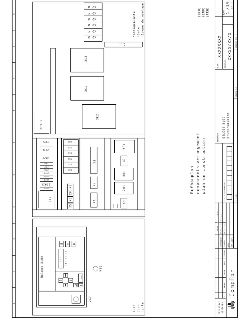 DELCOS 3100 Universalplan | PDF