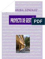 Ceip Anibal Gonzalez: Proyecto de Gestión