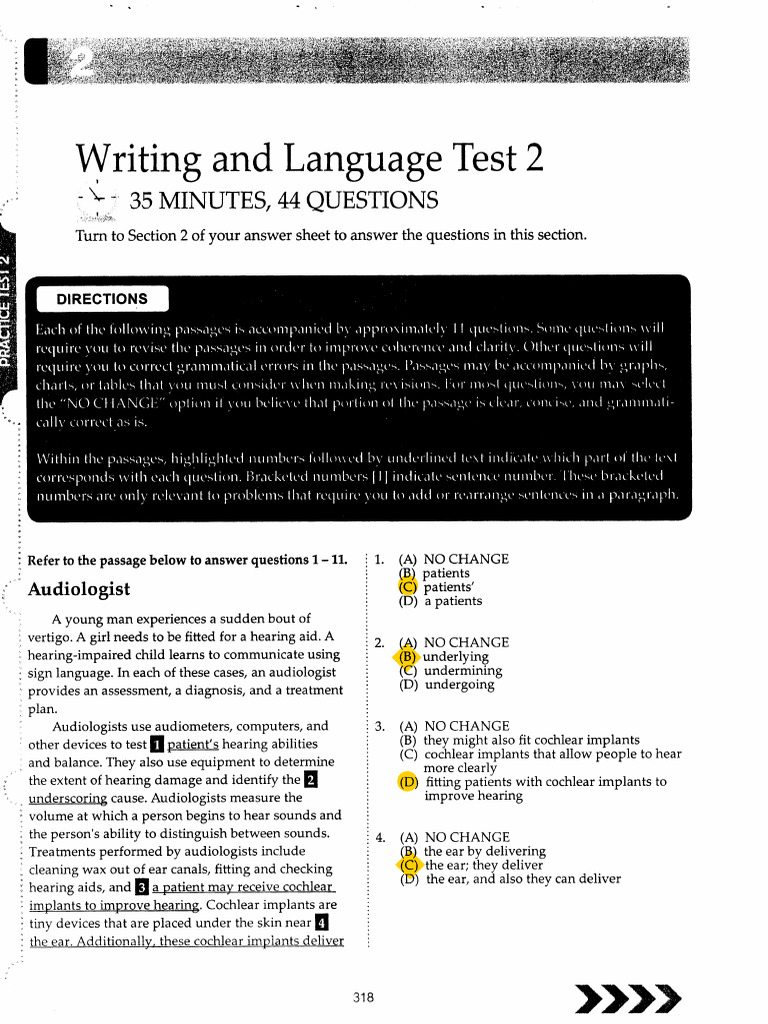 Kallis Mock 2 Writing Ans | PDF