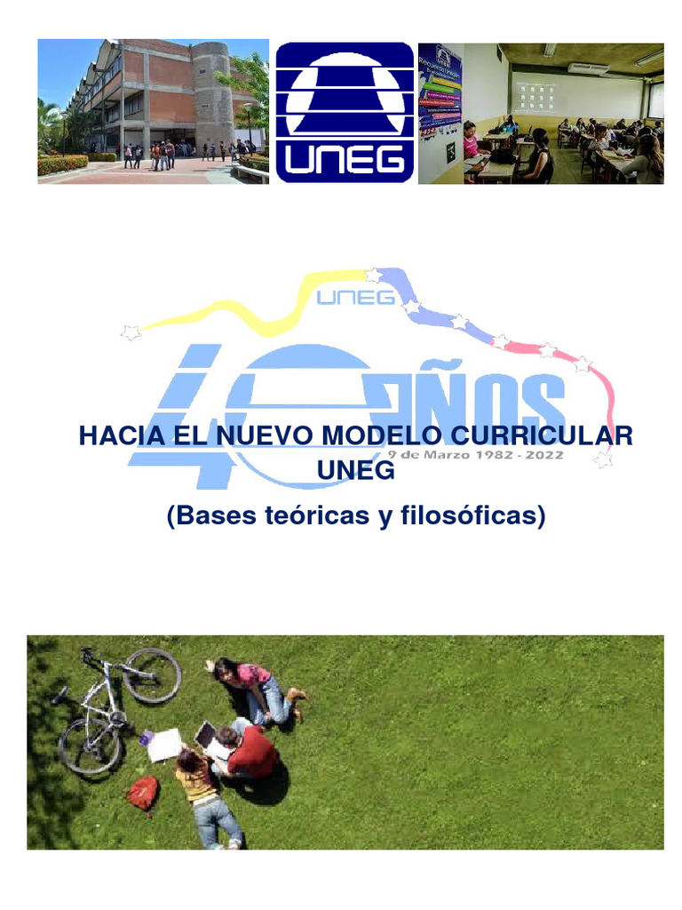 UNEG. Hacia Nuevo Modelo Curricular-1 | PDF | Enseñando | Plan de estudios