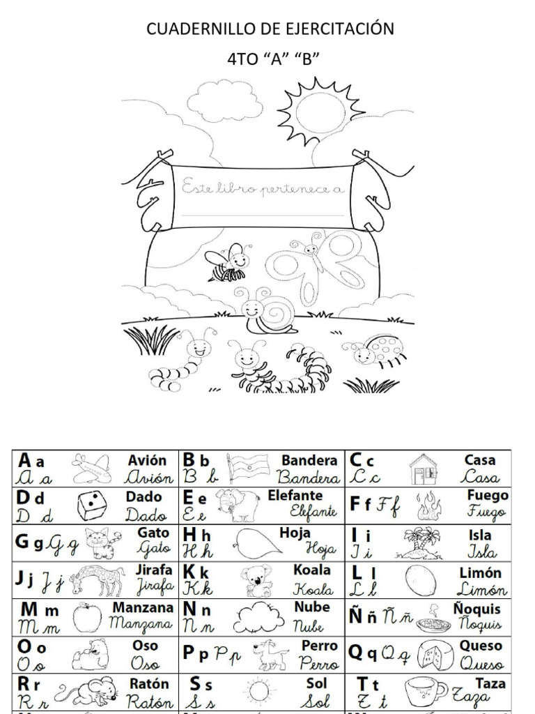 Cuadernillo para 4to | PDF