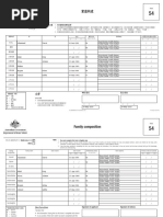 Form 54: Family Composition Details | PDF | Kinship And Descent ...