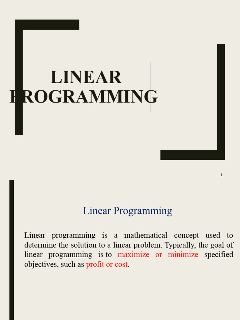 Linear Programming | PDF | Linear Programming | Vertex (Graph Theory)