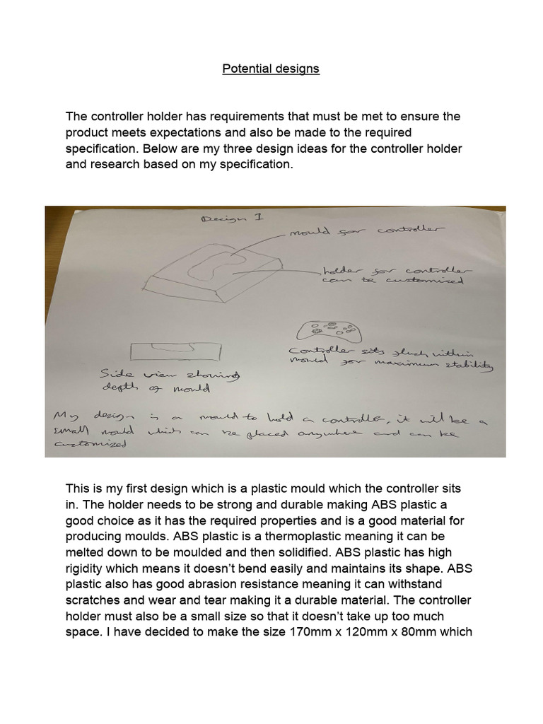 Potential Designs | PDF | Stainless Steel | Plastic
