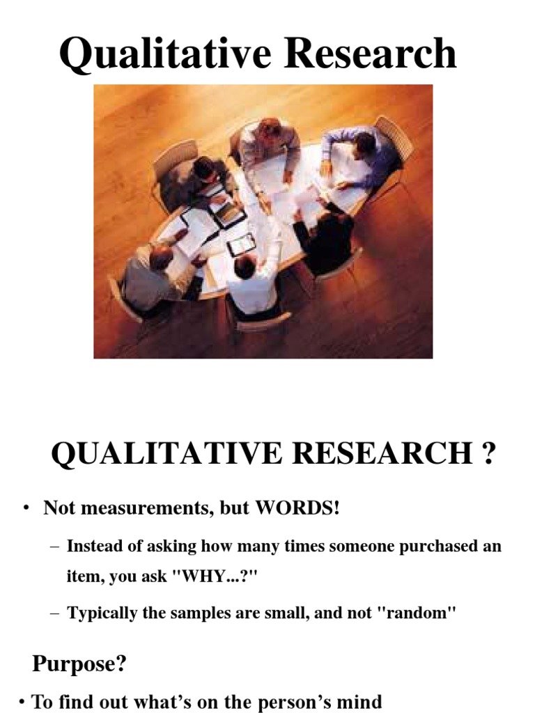 Qualitative Research PDF Focus Group Qualitative Research