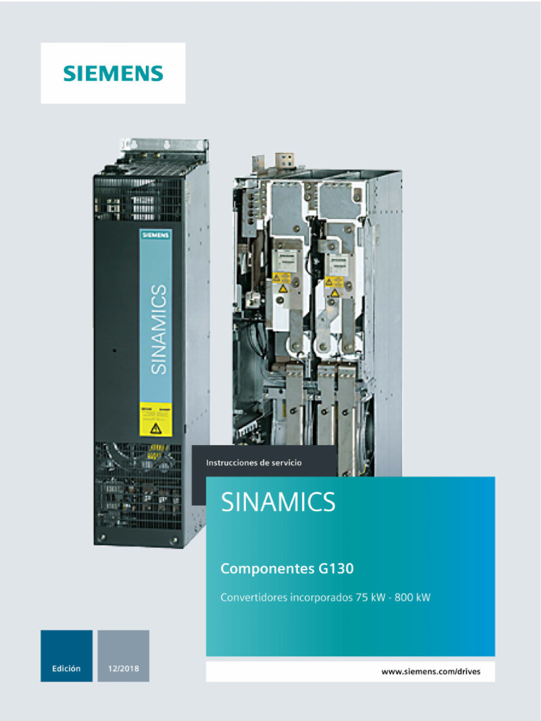 Sinamics g130 Components Es-Es | PDF | Descarga electrostática | Malware