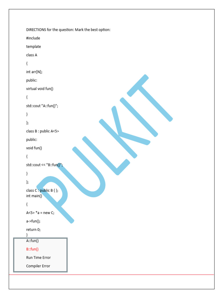Coding Quiz for Developers | PDF | Parameter (Computer Programming ...