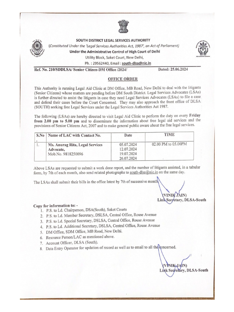 DM Office Order 2024 | PDF