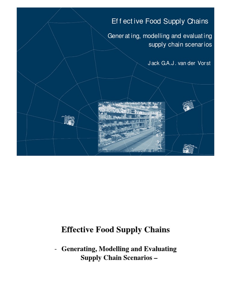 Food Supply Chain Textbook Pdf Supply Chain Management Conceptual