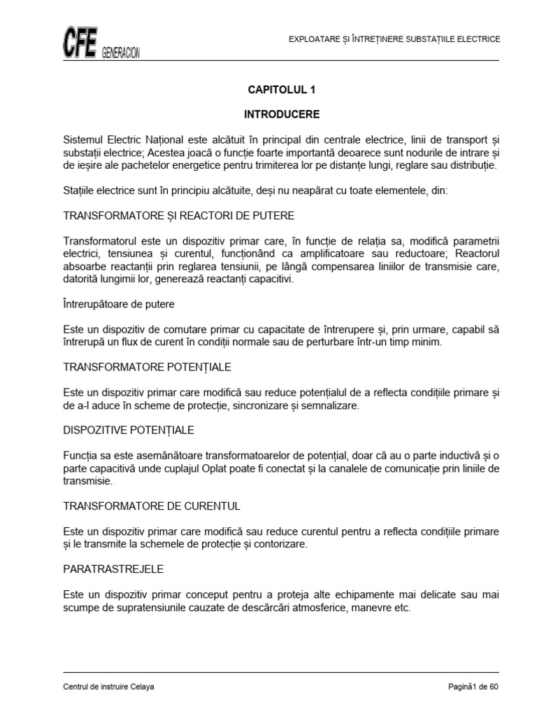 Manual de Operare Si Intretinere | PDF