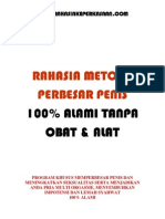 Rahasia Metode Perbesar Penis