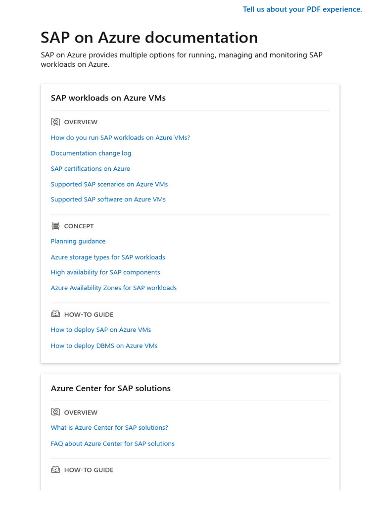 Azure Sap Cluster | PDF | Microsoft Azure | Cloud Computing