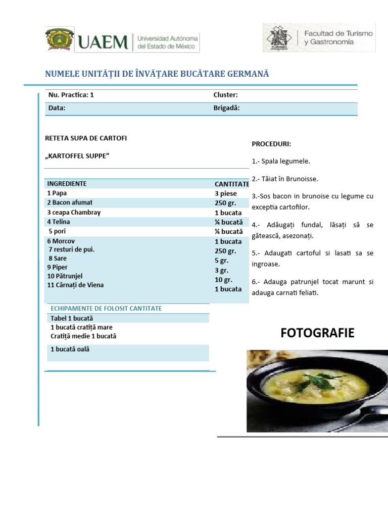 RETETE Bucătărie Germană | PDF