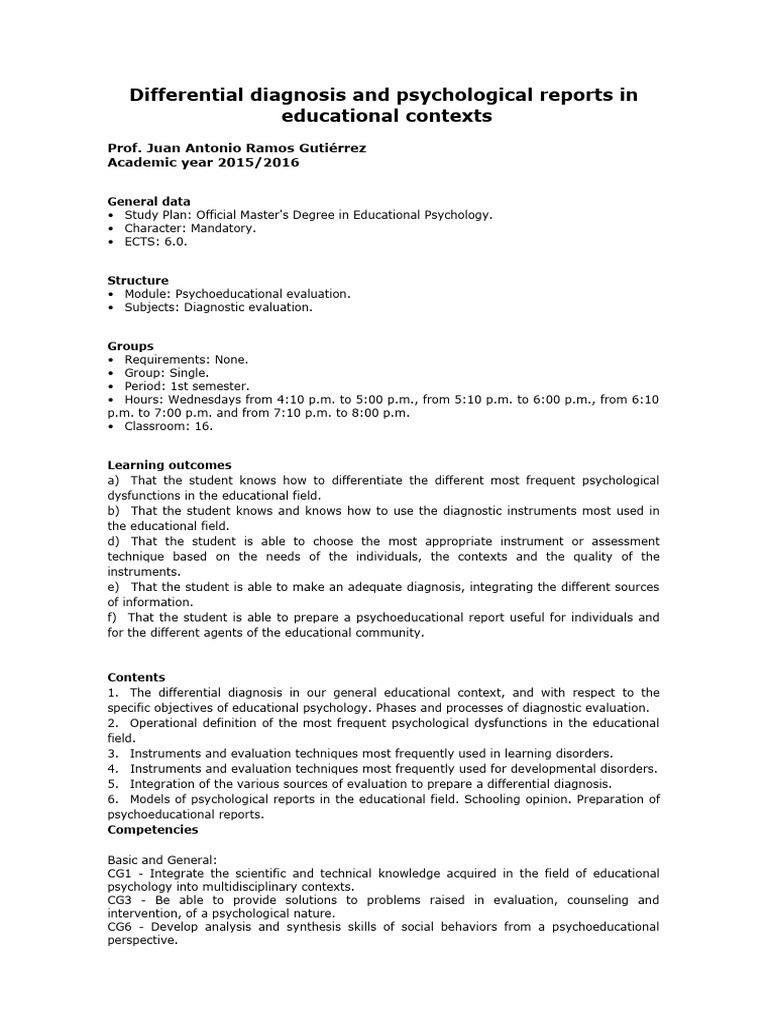 HOW TO TEACH DIFFERENTIAL DIAGNOSIS intelligence overview