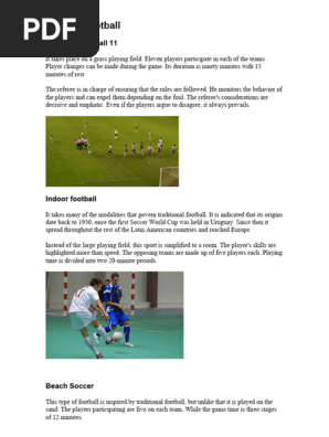 Types of Soccer