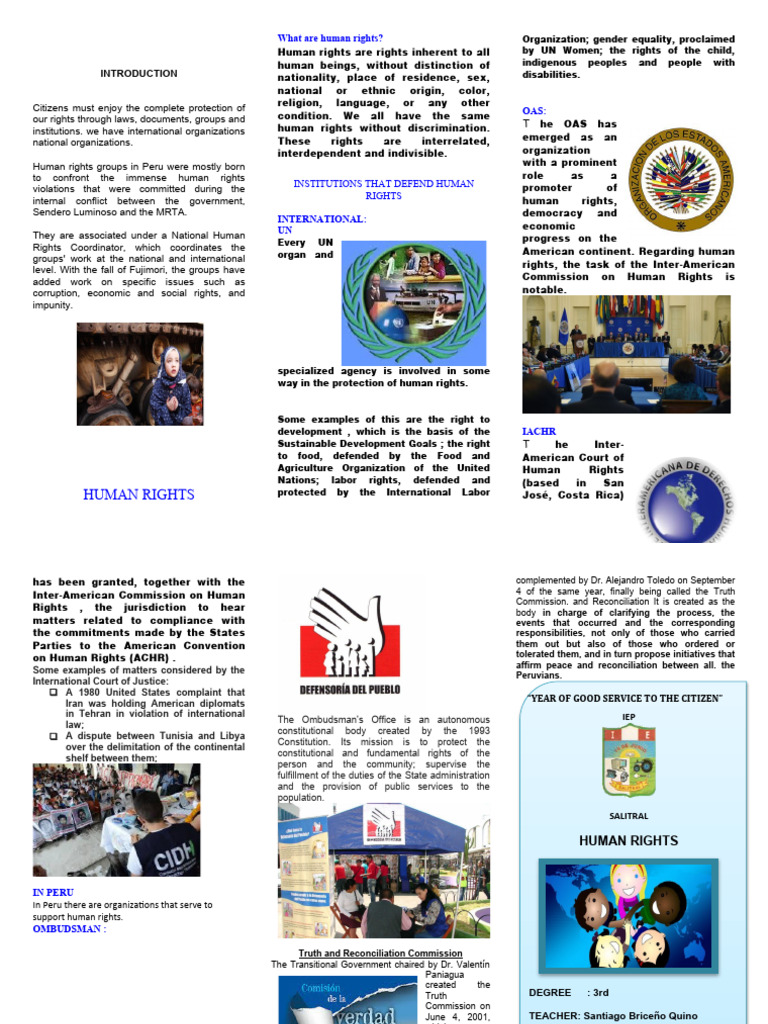 Understanding Human Rights in Peru | PDF | Human Rights | United Nations