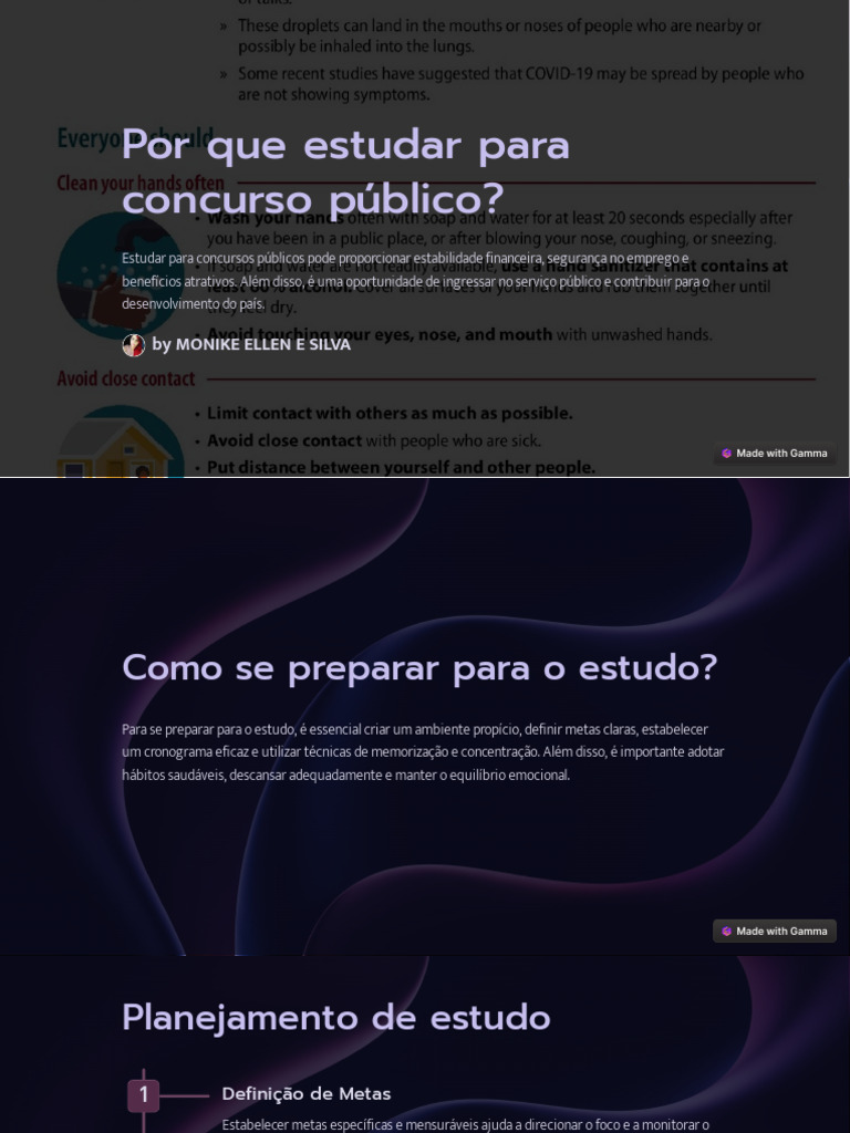 Dicas para Estudo de Concursos Públicos | PDF | Aprendizado