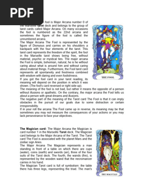 The Fool's Letter