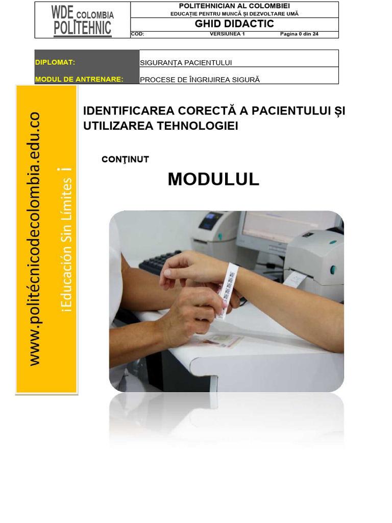Identificarea Corectă A Pacientului | PDF