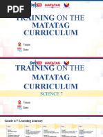 Official MATATAG Weekly Lesson Log Format | PDF | Learning | Curriculum