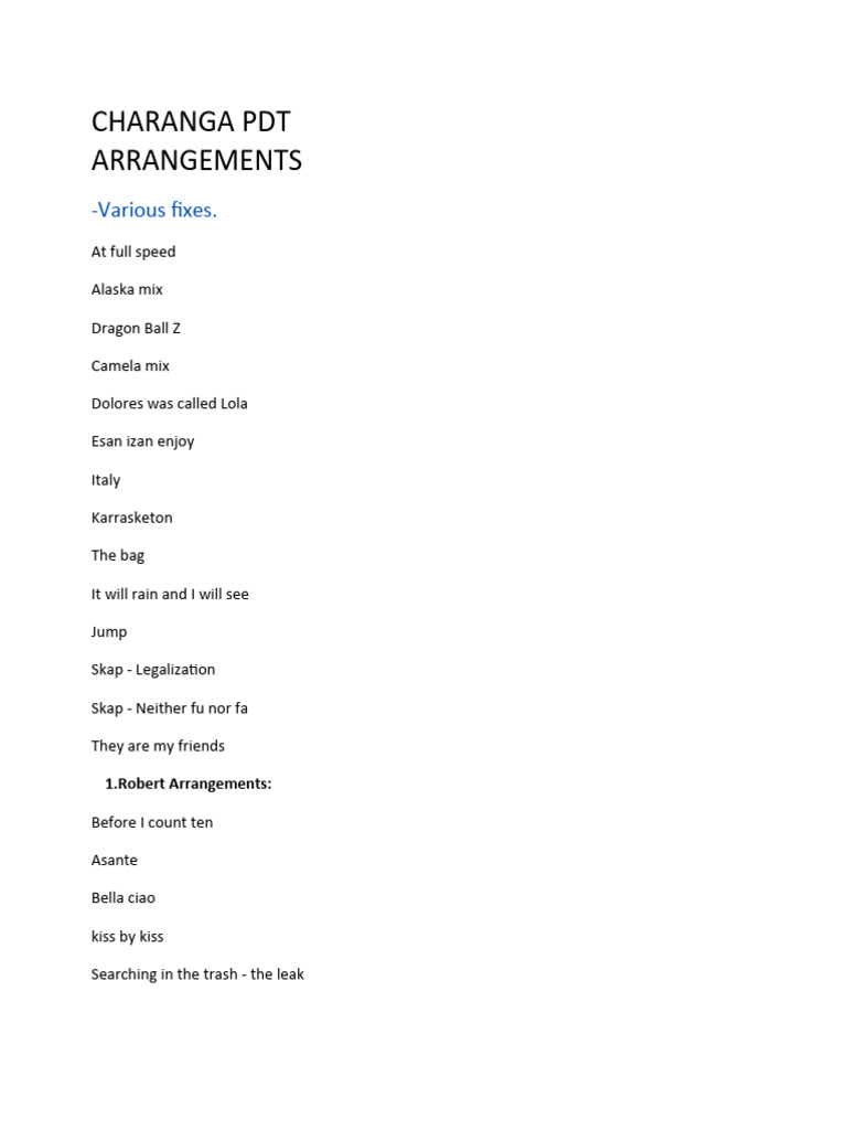charanga-sheet-music-list-pdf