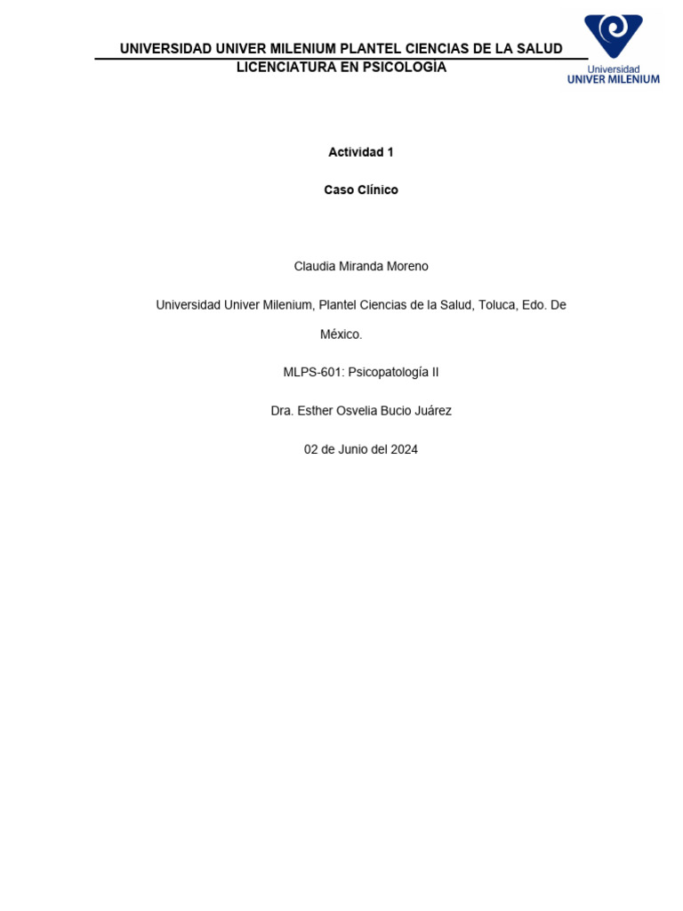 Act Apren1 CMM PP2 | PDF | Depresión (estado de ánimo) | Las emociones
