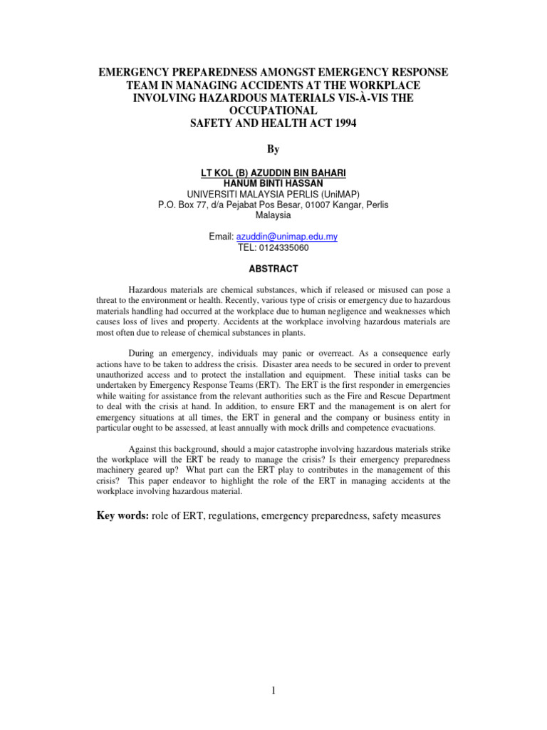 Lt Kol B Azuddin Bin Bahari Hanum Binti Hassan Azuddin Unimap Edu