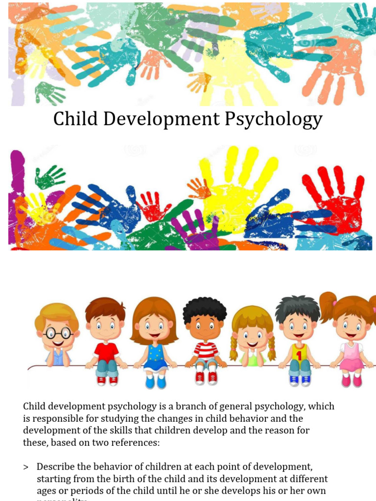 Child Development Psychology Pdf Developmental Psychology Child