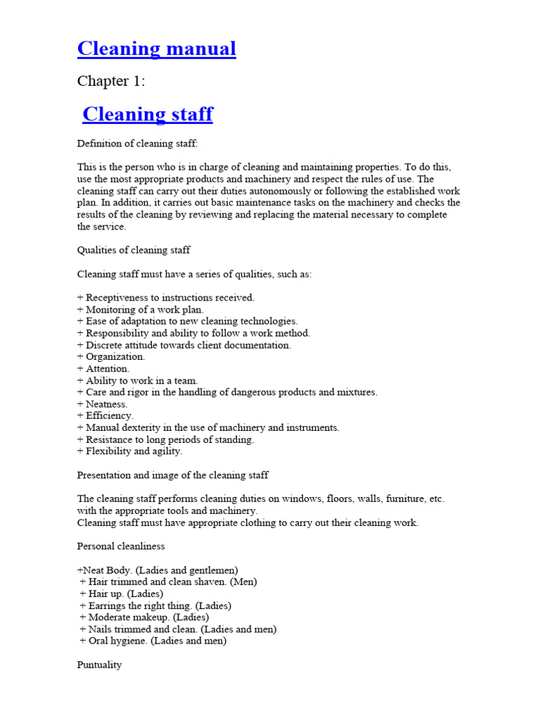 qualities-and-responsibilities-of-cleaning-staff-pdf-housekeeping