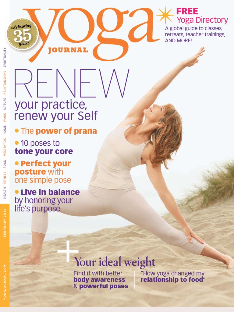 BW) Yoga Journal (February 2010), PDF, Fish Oil