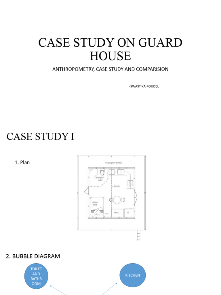 Guard House Design Case Study | PDF | Room | Door