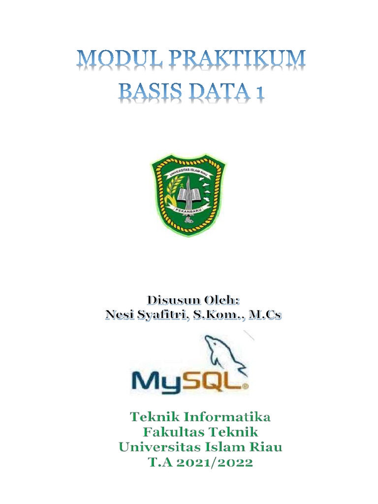 Panduan Praktikum MySQL dan SQL | PDF | Komputer