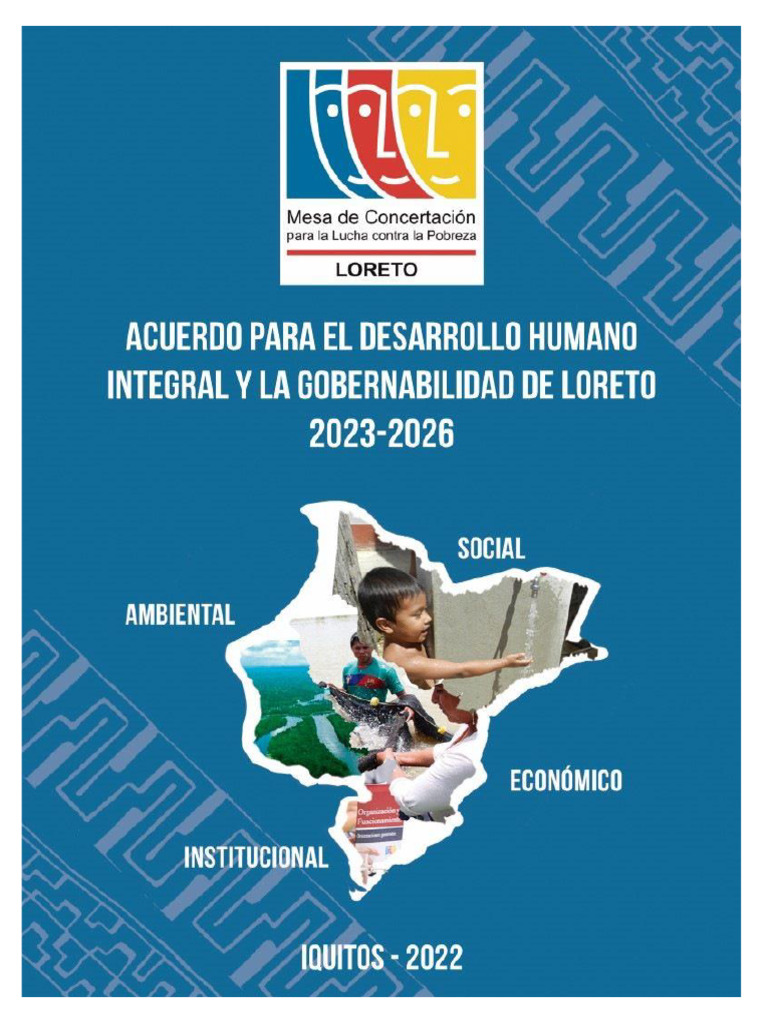 Acuerdo de Gobernabilidad Loreto 2023-2026 | PDF | Sustentabilidad ...