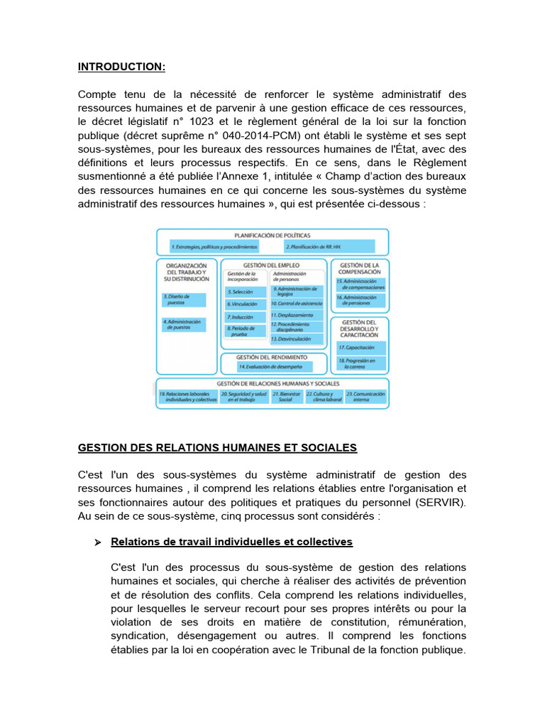 Gestion des ressources humaines en État | PDF | la communication ...