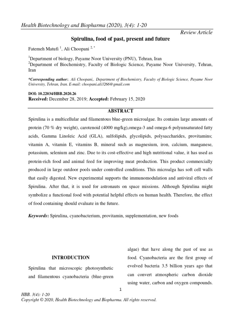 Past Present Future Pdf Cyanobacteria Human Genome