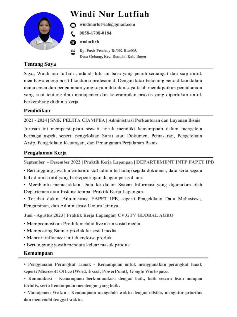 CV | PDF
