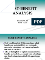 Cost Benefit Analysis All