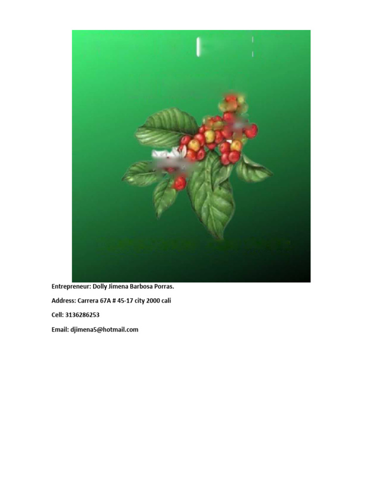 Coffee Project Pdf Coffee Market Economics