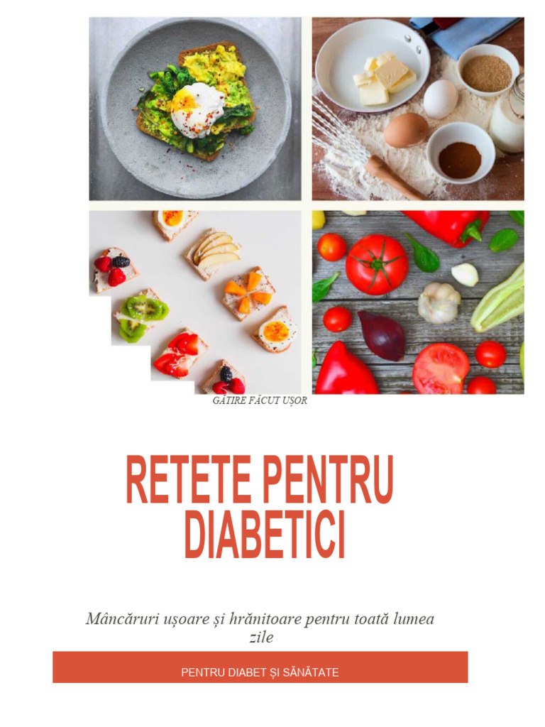 Carte de Retete Pentru Diabetici | PDF