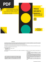 Driver's Manual in Texas