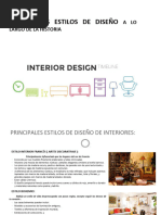 Guía de Estilos en Diseño de Interiores | PDF | Diseño | Color